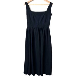 NWOT. Women’s Black Sleeveless Dress. Elastic Backing. Size Large.